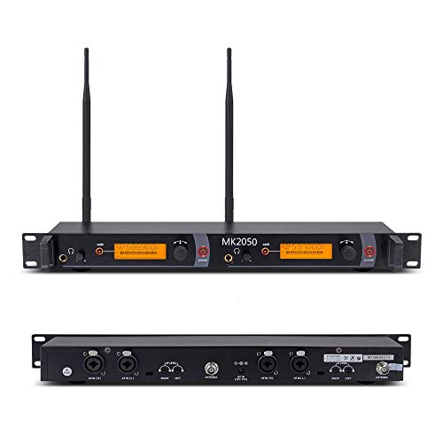 Wireless in Ear Monitor System 5 Receivers Audio UHF Transmitter