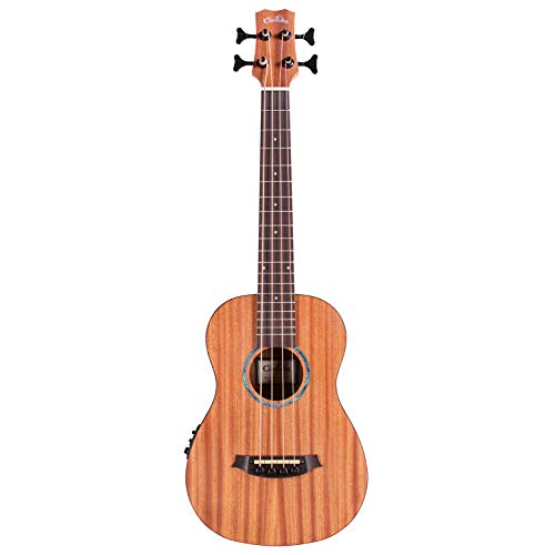 Cordoba Guitars 4 String Acoustic-Electric Bass Guitar, Right, Natural