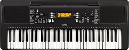 Yamaha 61-Key Portable Keyboard with Knox Double X Stand and Survivalkit