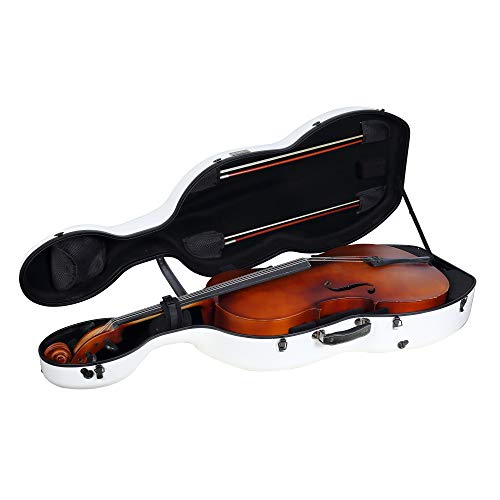 Crossrock, 4-String 4/4 Cello Case, Carbon Fiber Composite