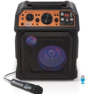 Singing Machine Studio All-In-One Karaoke System with Auto-Tune, Bluetooth & Rechargeable Battery