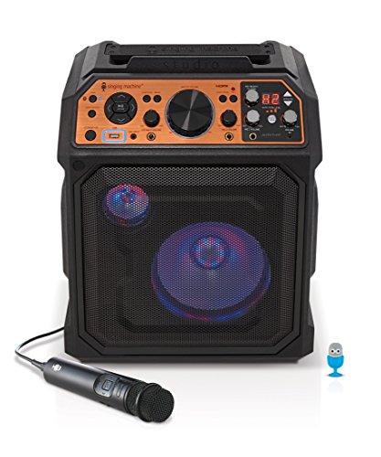 Singing Machine Studio All-In-One Karaoke System with Auto-Tune, Bluetooth & Rechargeable Battery