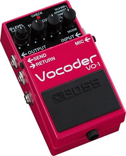 Expressive Vocoder Pedal for Guitars & Bass – BOSS VO-1
