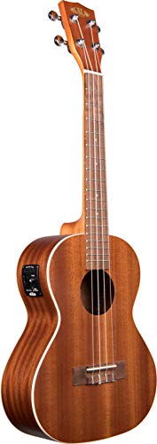Kala Mahogany Tenor Acoustic-Electric Ukulele Bundle with Gig Bag