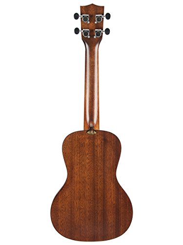 Kala KA-SSTU-C Concert Travel Ukulele Bundle with Gig Bag, Clip-On Tuner