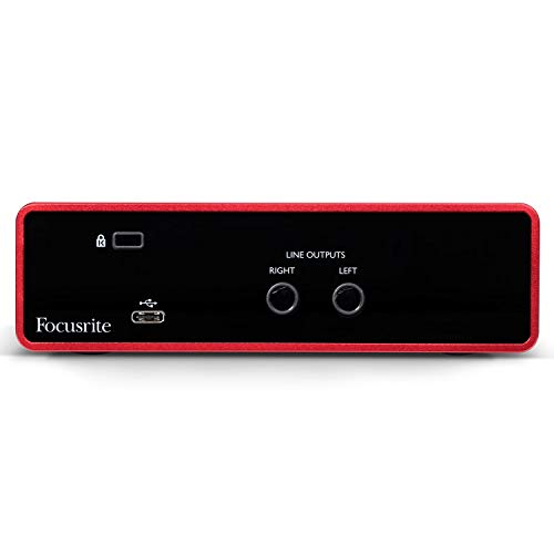 Focusrite Scarlett Solo Studio USB Audio Interface (3rd Gen) with Stand & Deco