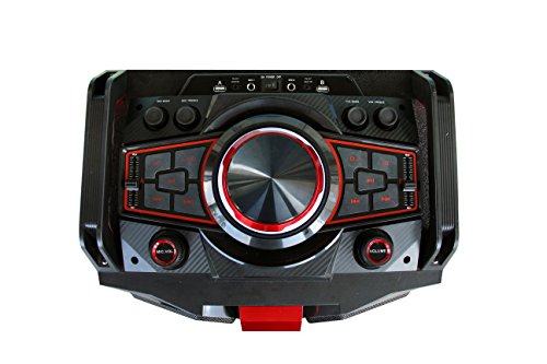 Wireless Karaoke System & DJ Sound Selection W/Double Bluetooth Receivers
