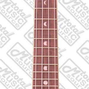 Luna Flora Series Floral Flamed Maple Concert Ukulele - Image 4