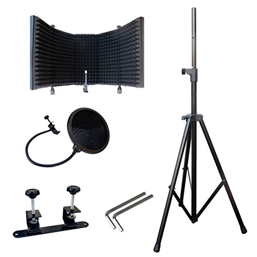 AxcessAbles SF-101Kit Studio Recording w/Audio Technica Condenser Microphone