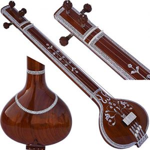 Tanpura, Tambura, Tanpuri, 4 Main String, Tun Wood, Beautiful Craft Work