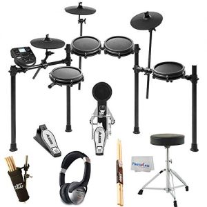 Alesis Nitro Mesh Electronic Drum Kit + Studio Headphones