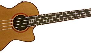 Kala Cedar Top Cutaway Acoustic-Electric Tenor Ukulele Natural