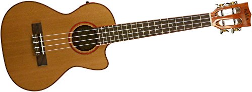 Kala Cedar Top Cutaway Acoustic-Electric Tenor Ukulele Natural