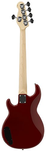 Yamaha BB-Series 5-String Bass Guitar, Rasberry Red