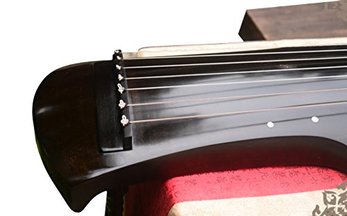 Professional Performing Chinese 7 String Instrument Old Fir Wood