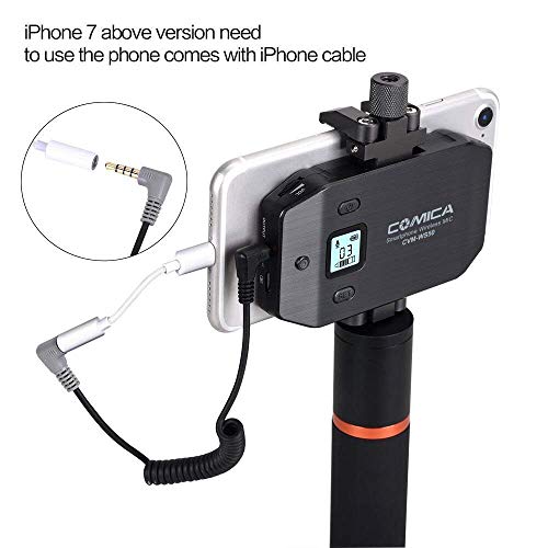 Comica Smart Phone Wireless Lavalier Microphone System