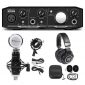 Mackie Onyx Artist 1.2 2x2 USB Recording Interface+Studio Microphone