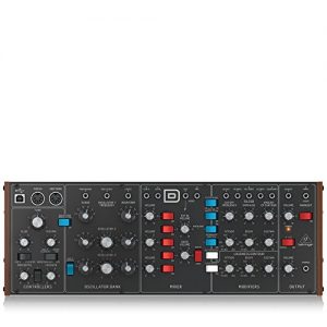 Behringer MODEL D Analog Synthesizer – Triple VCO design with ladder filter, LFO, and Eurorack compatibility for rich, fat sounds. 