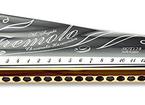 Suzuki Tremolo Chromatic Professional 16-Hole Chromatic Harmonica