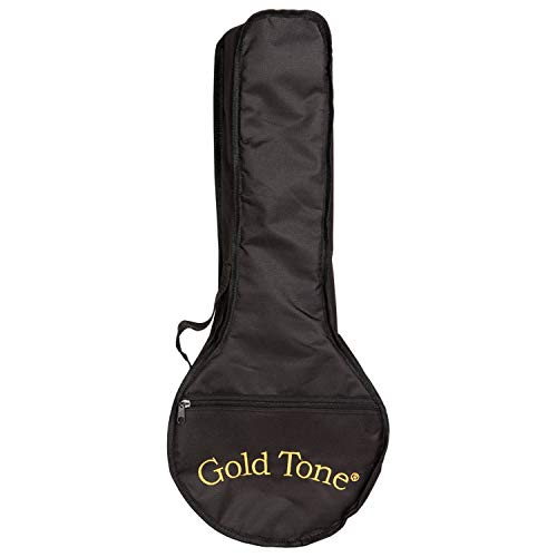 Gold Tone Little Gem Amethyst Clear Banjo Ukulele Bundle