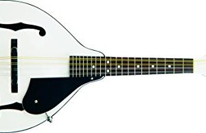 Oscar Schmidt 8-String A-Style, Electric Mandolin. White Finish