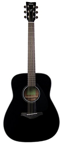 Yamaha FG800 Solid Top Acoustic Guitar Bundle: Rich Sound, Accessories, & Black Finish