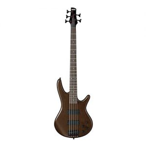 Ibanez 5-String Electric Bass Guitar (GSR205B) with Gig Bag, Stand and Knox Guitar - Image 2