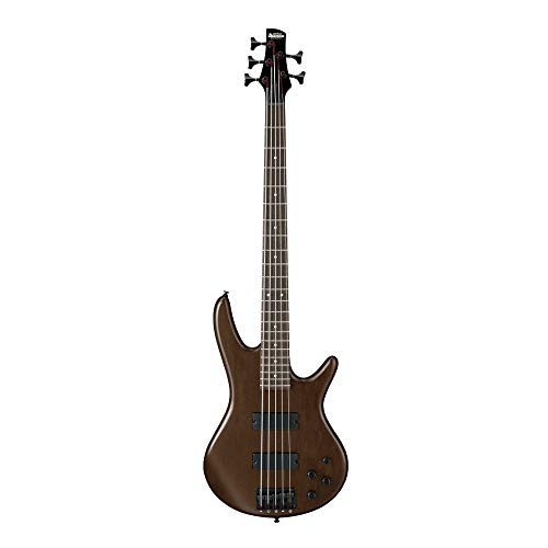 Ibanez 5-String Electric Bass Guitar (GSR205B) with Gig Bag, Stand and Knox Guitar