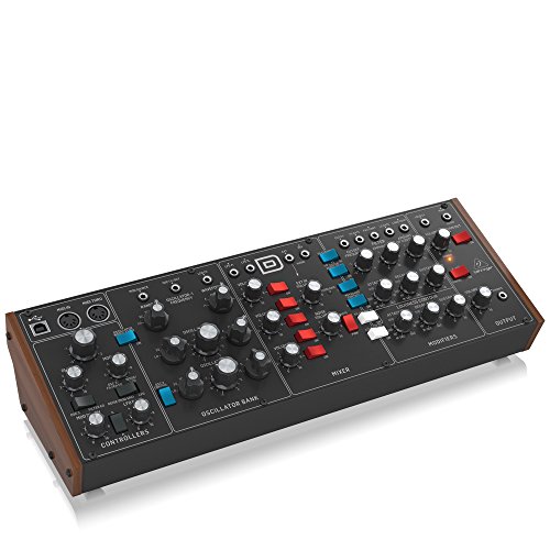 Behringer MODEL D Analog Synthesizer – Legendary Sound with Triple VCO Design and Eurorack Format 🎛️