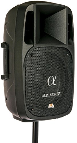 Alphasonik 12" Powered 2000W PRO DJ Amplified Loud Speaker Bluetooth