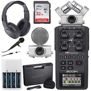 Zoom H6 Portable Recorder with Interchangeable Microphone System