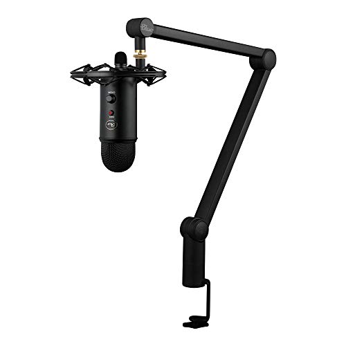 Blue Yeticaster Professional Broadcast Bundle with Yeti USB Microphone ...