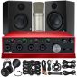 Focusrite Scarlett 18i8 USB Audio Interface + PreSonus Eris Nearfield Monitors