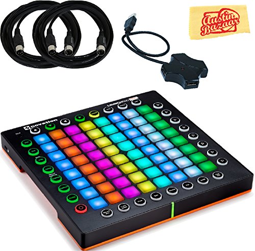Novation Launchpad Pro Grid Controller Bundle with USB Hub
