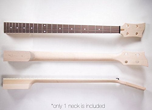 The FretWire DIY Electric Bass Guitar Kit - Violin Bass Build Your Own
