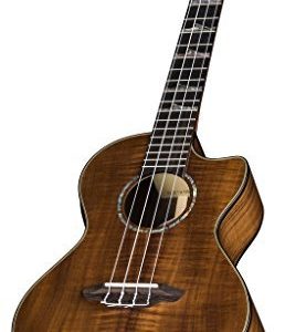 Luna KOA Tenor Ukulele with Built-in Preamp and FREE Gig Bag - Image 4