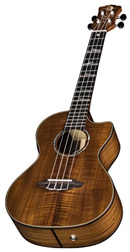 Luna KOA Tenor Ukulele with Built-in Preamp and FREE Gig Bag