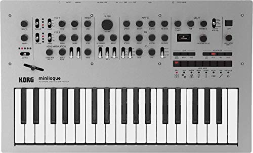 Korg Minilogue 4-Voice Analog Synthesizer: Polyphonic Power with Presets and Sequencer