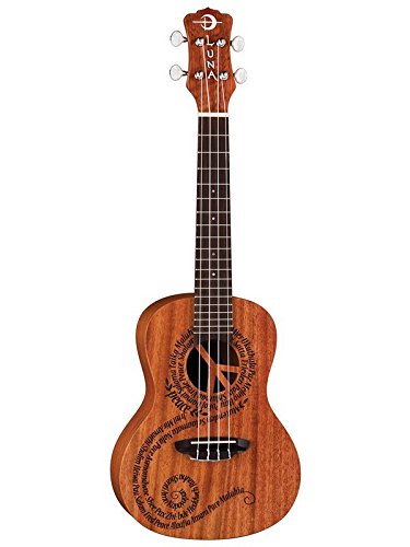 Luna Malu Maluhia (Peace) Mahogany Concert Ukulele Bundle