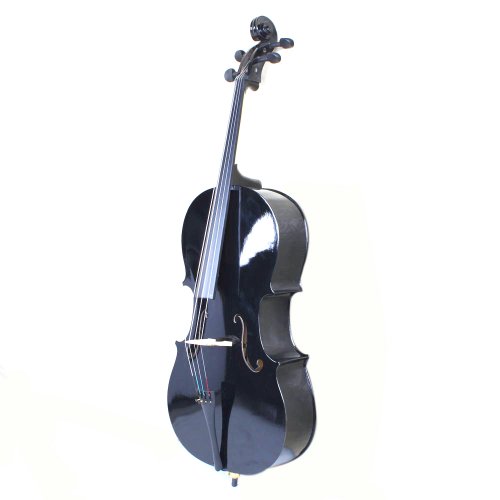 Cello Set, 4/4 Full Size Professional Basswood Acoustic Cello Kit