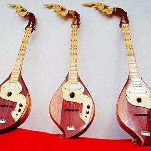 Isarn Electric Phin – Authentic Thai 3-String Guitar with Handcrafted Design - Image 2