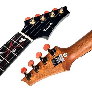Enya EUC-M6 Cutaway Concert Ukulele 23 Inch All Solid Mahogany - Image 3