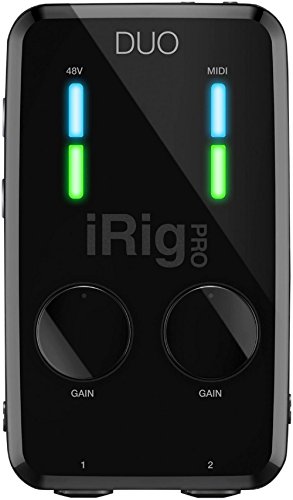 IK Multimedia iRig Pro Duo Studio Suite complete recording bundle