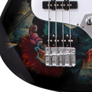 Electric Bass Guitar with Magical Graphic - Jazz Bass Type - Image 3