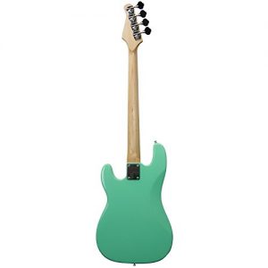 Sawtooth 4 String EP Series Electric Bass Guitar, Surf Green w/White Pearloid - Image 4