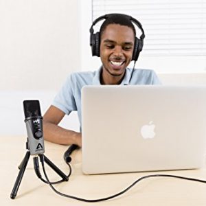 Apogee MiC Plus: Studio Quality USB Microphone with Cardioid Condenser Capsule & Zero-Latency Sound - Image 4