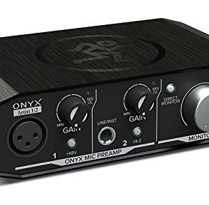 Mackie Onyx Artist 1.2 2x2 USB Recording Interface+Studio Microphone - Image 4