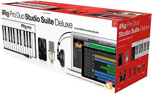 IK Multimedia iRig Pro Duo Studio Suite complete recording bundle