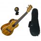 Kala Concert Gloss Mahogany Ukulele w/ Built In EQ