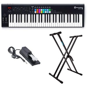 Novation Launchkey Keyboard Controller with Knox Keyboard Stand
